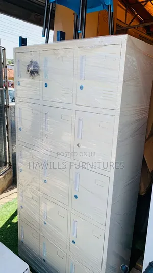 15-door Steel Locker Cabinet