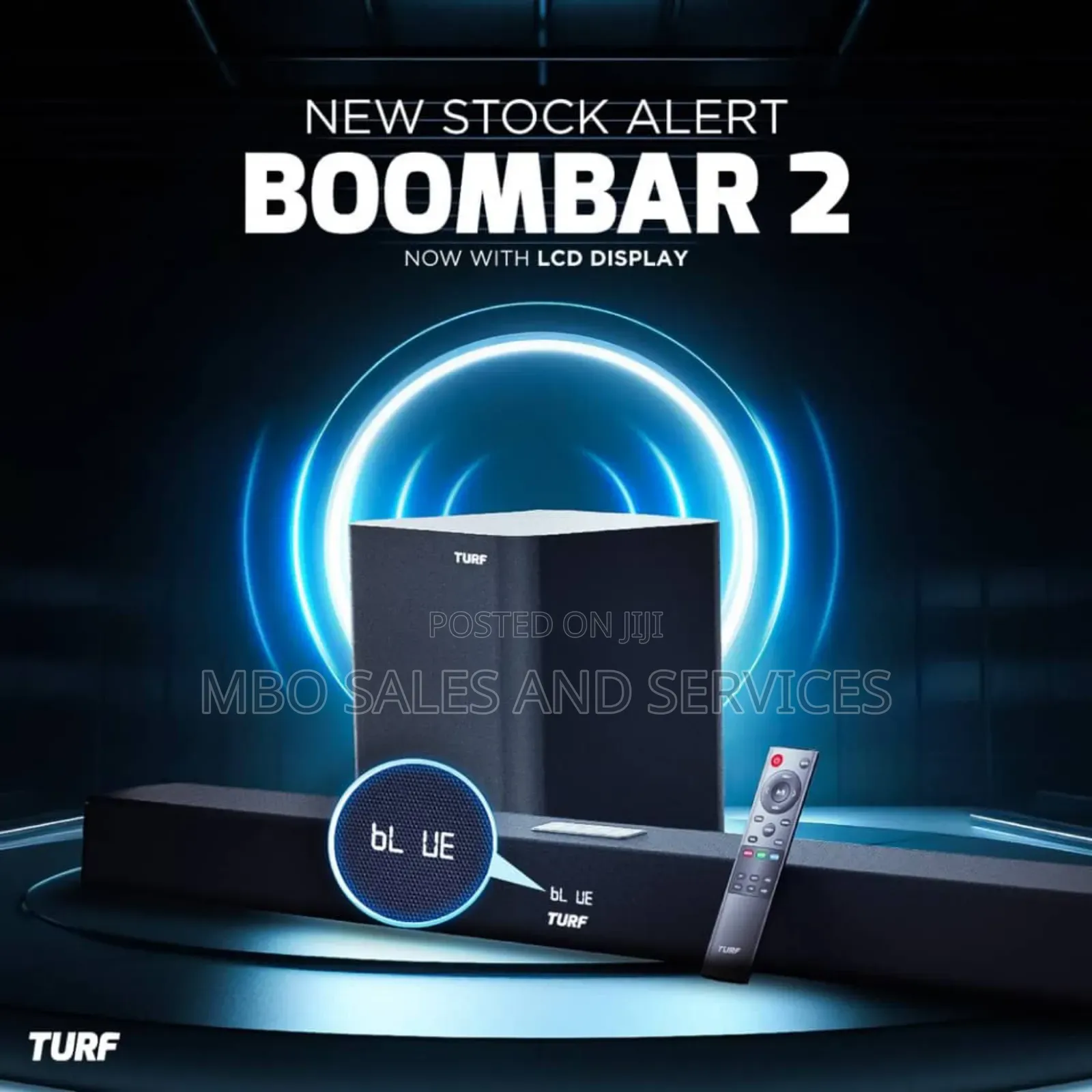 Turf Boombar 2 With LCD Display