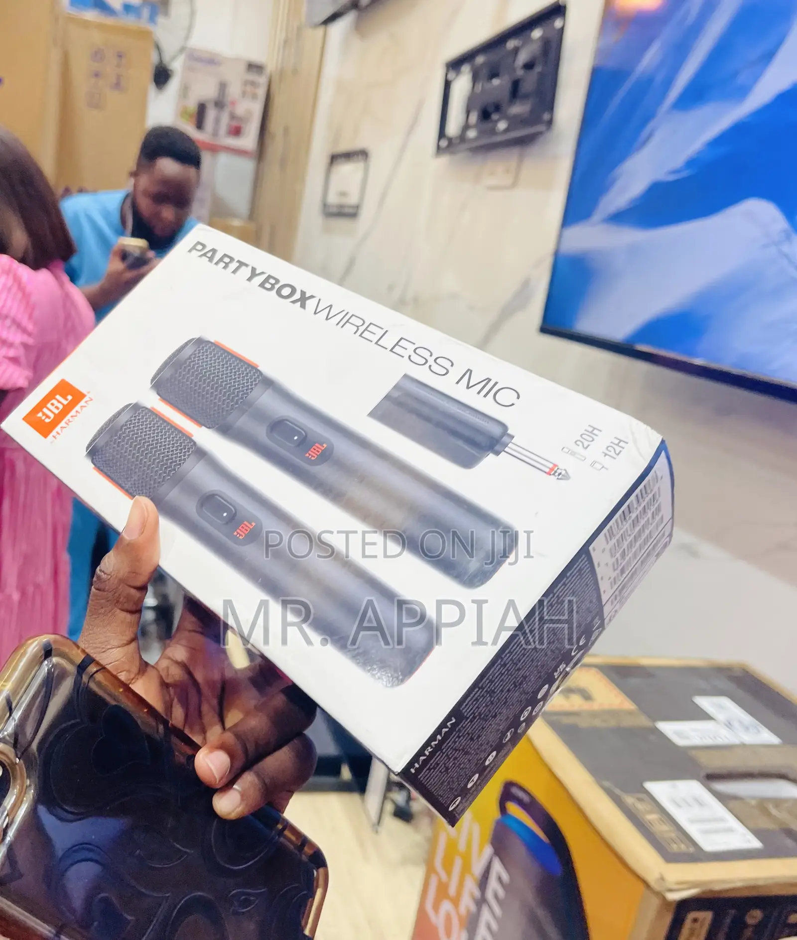 JBL Party Box Wireless Microphone System 