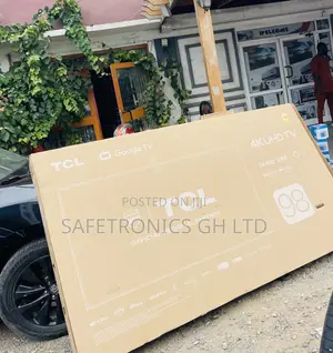 TCL 98 Inch Smart Led Android P745 98 Inch Sleek Tv