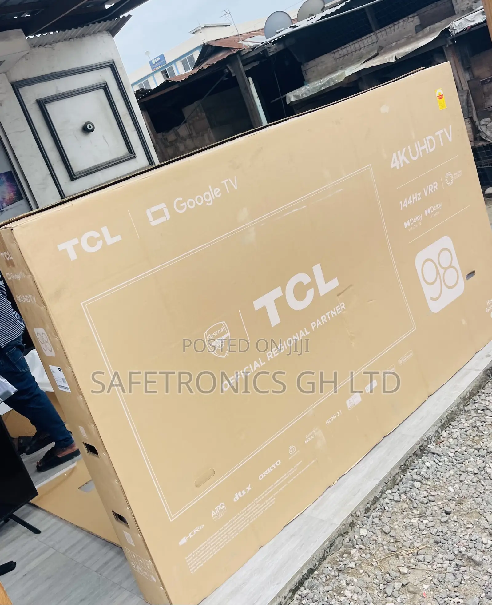 Available Led 98 Inch Smart Sleek P745 TCL Tv