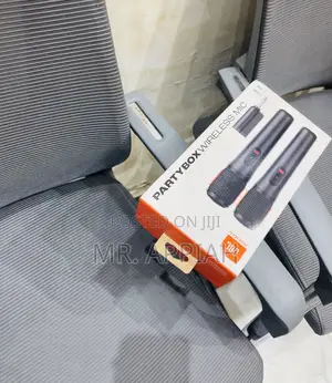 Energy Sufficient JBL Partybox Wireless Microphone System.