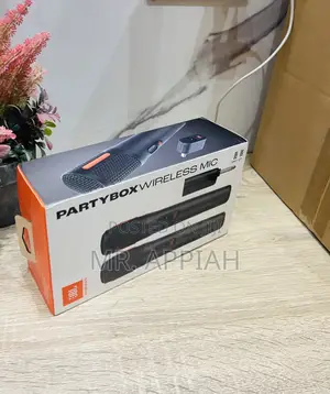 Energy Efficient JBL Partybox Wireless Microphone.