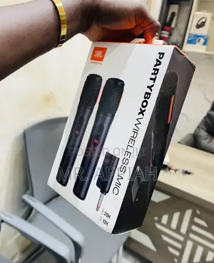 Energy Saving JBL Partybox Wireless Microphone System.