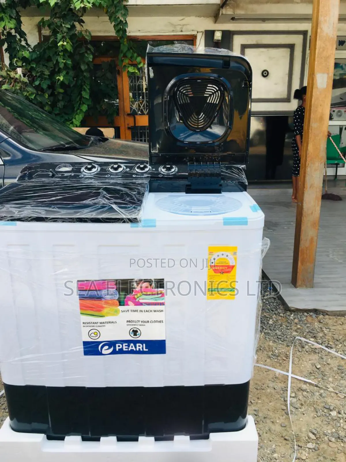 10kg Twin Tub Washing Machine Pearl the Fastest