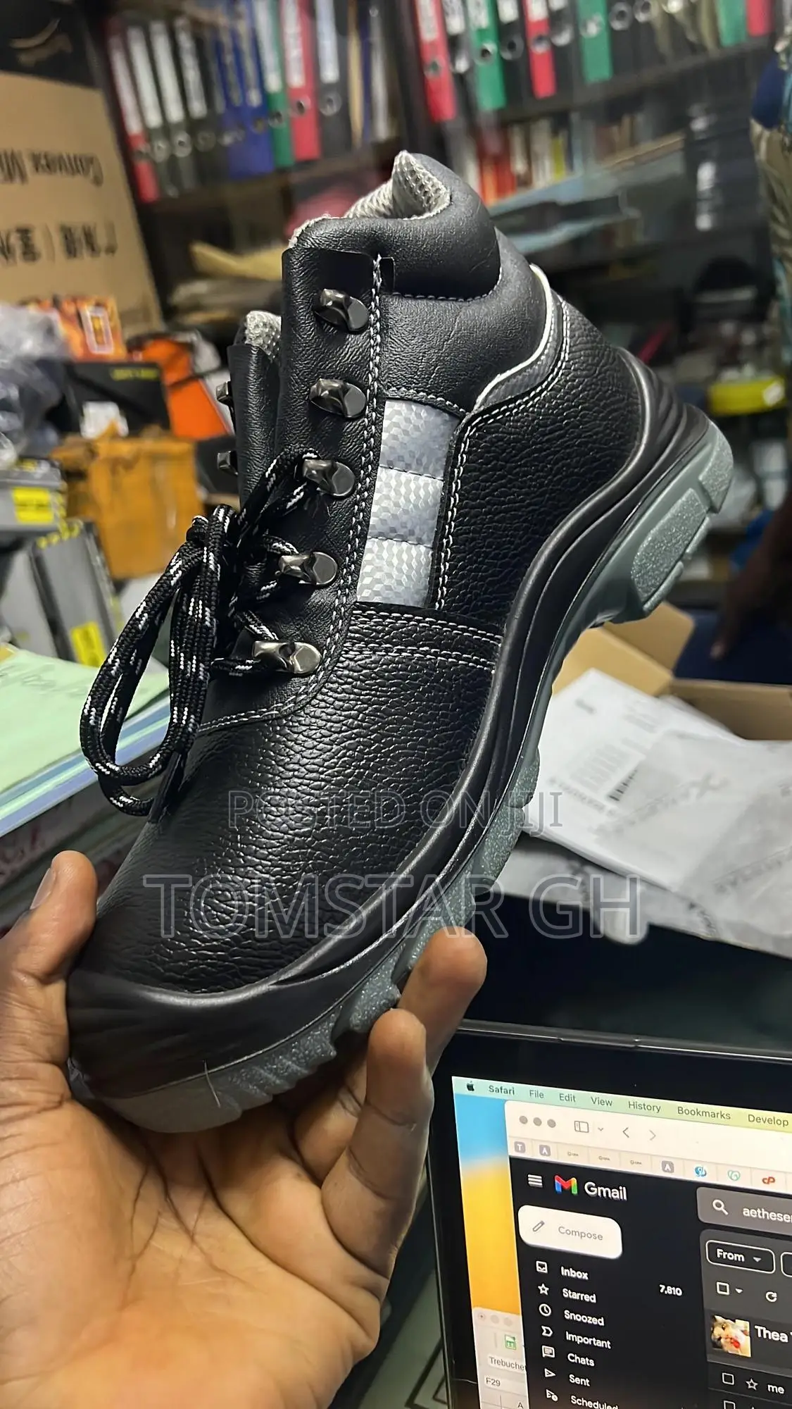 Safetoe PU Safety Boot