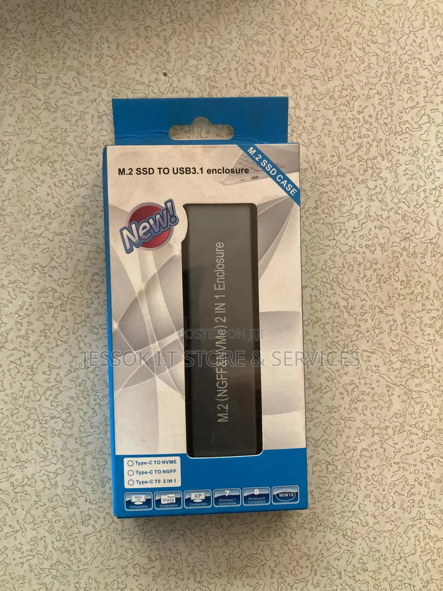 M.2 SSD to 3.0 External Case (Both M.2 Sata and Nvme)