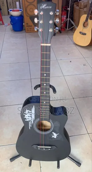 Best Choice 38 Inch Acoustic Guitar(Color : Black)