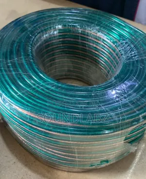 Transparent 2in1 Speaker Cable