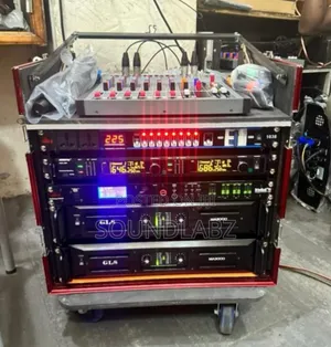 GLS 12inches Line Array Speakers With Double Sub and Rack