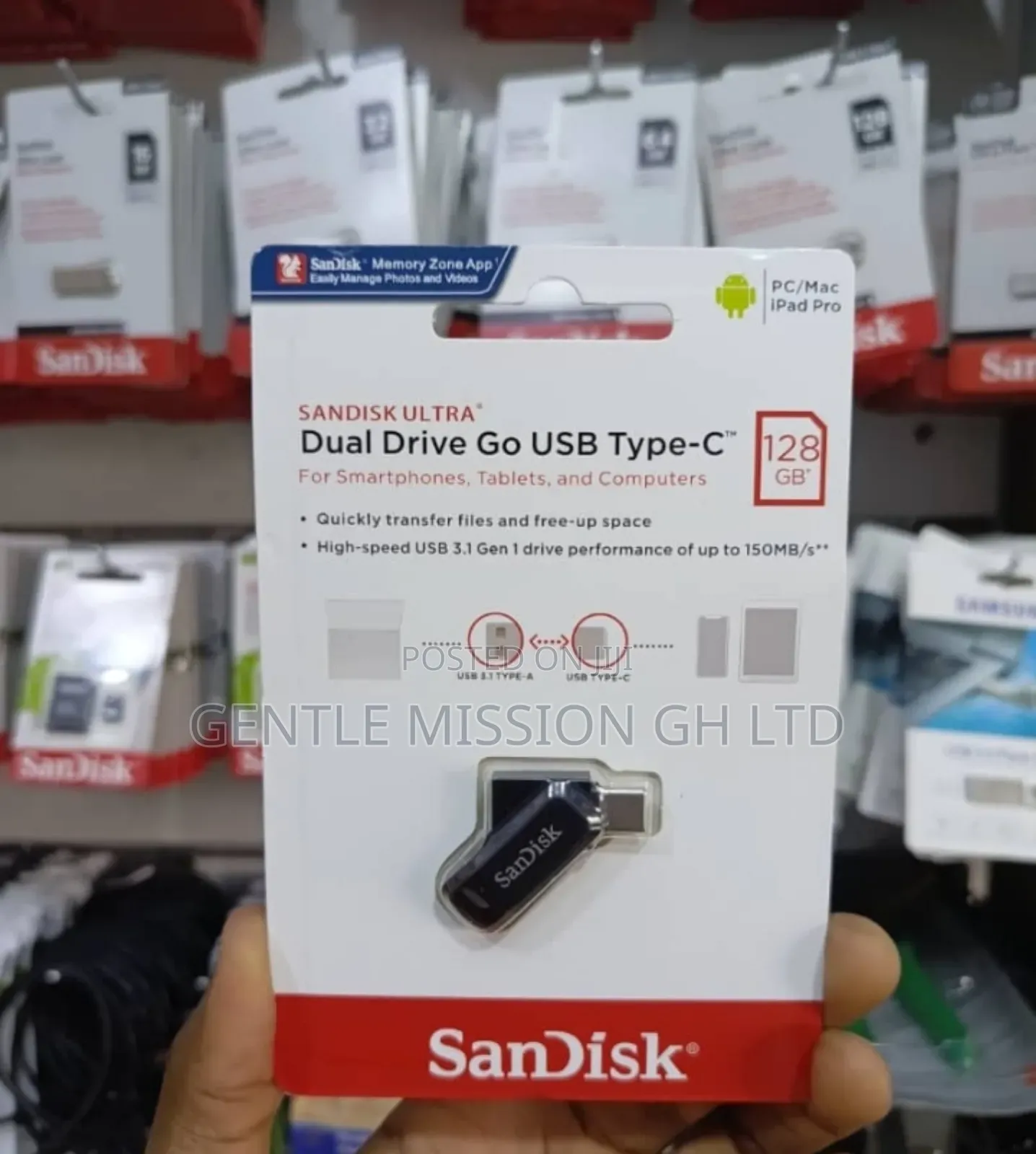 Type C OTG Pen Drives 128gb