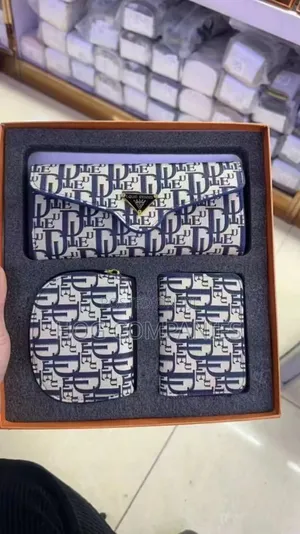 Ladies 3 in 1 Purse Wallet Valentine Gift Set Package- Fast Delivery