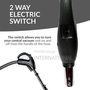 GV Universal Central Vacuum Hose Kit With Turbo Nozzles