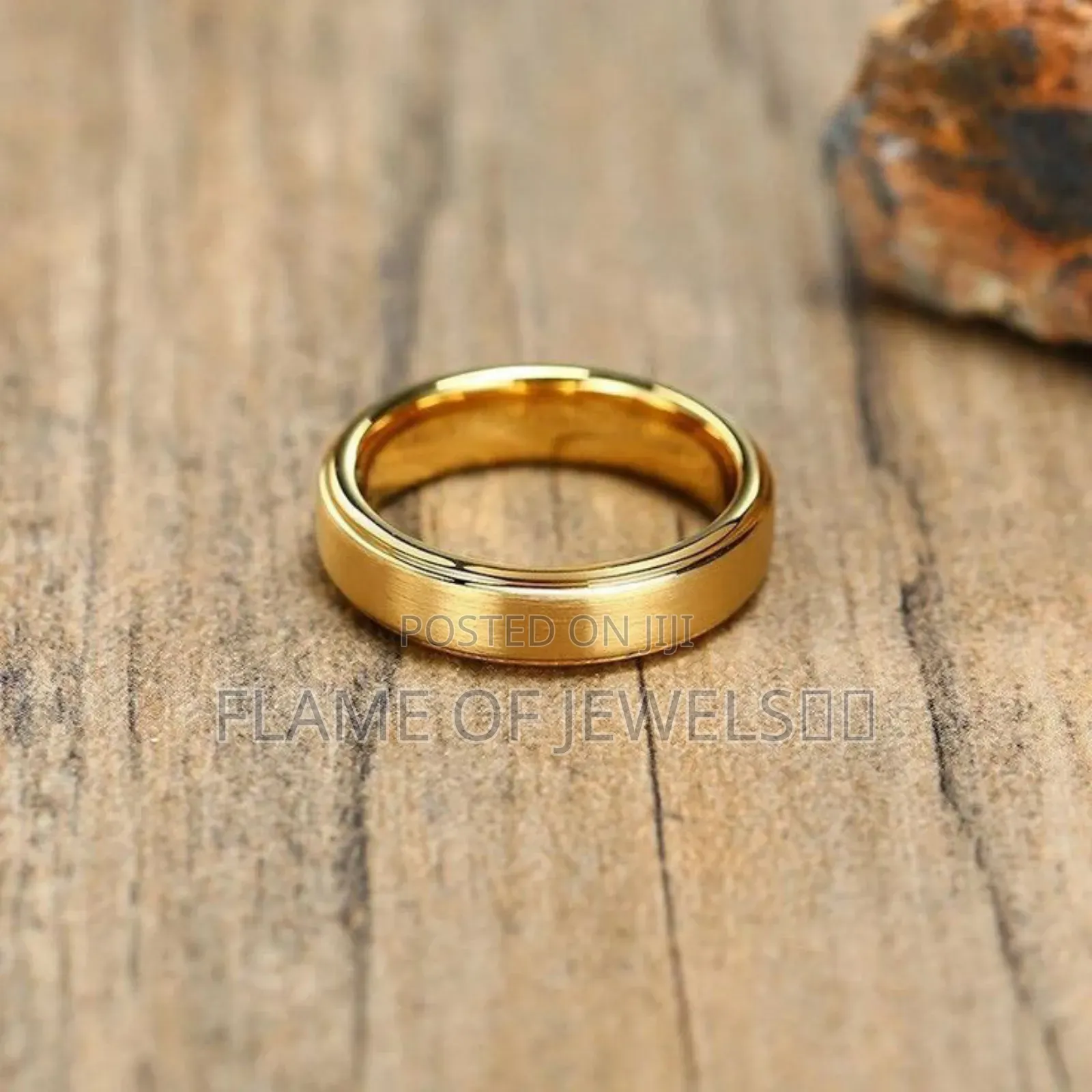 Tungsten Carbide Wedding Ring -Men
