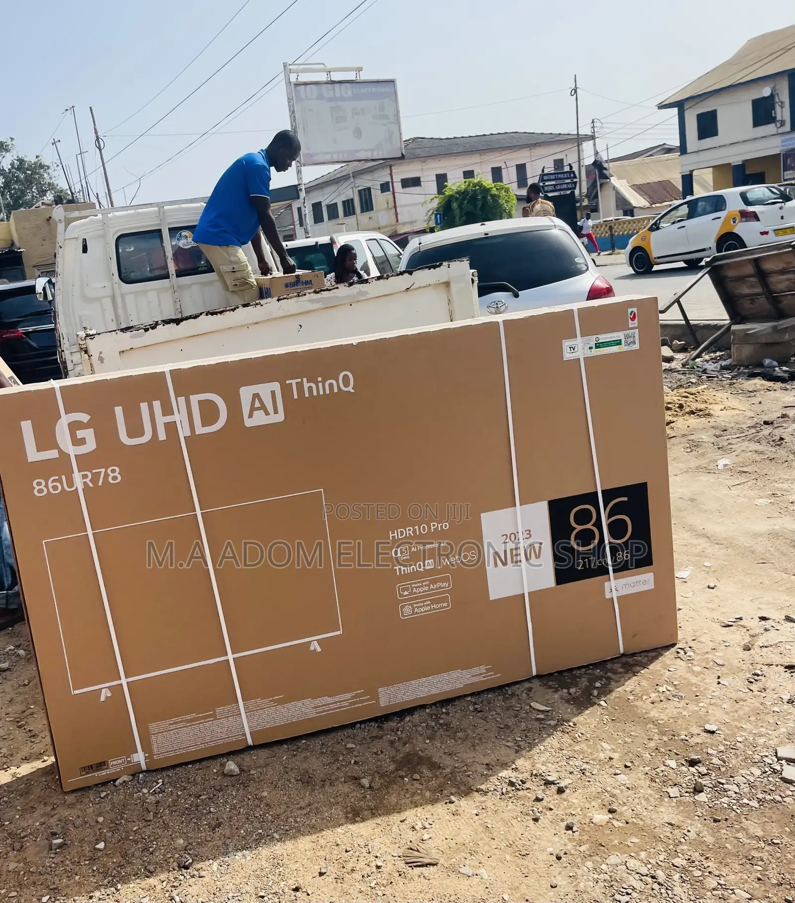 Sealed in Box Lg86uq900 86 Inch Uhd Smart Television.