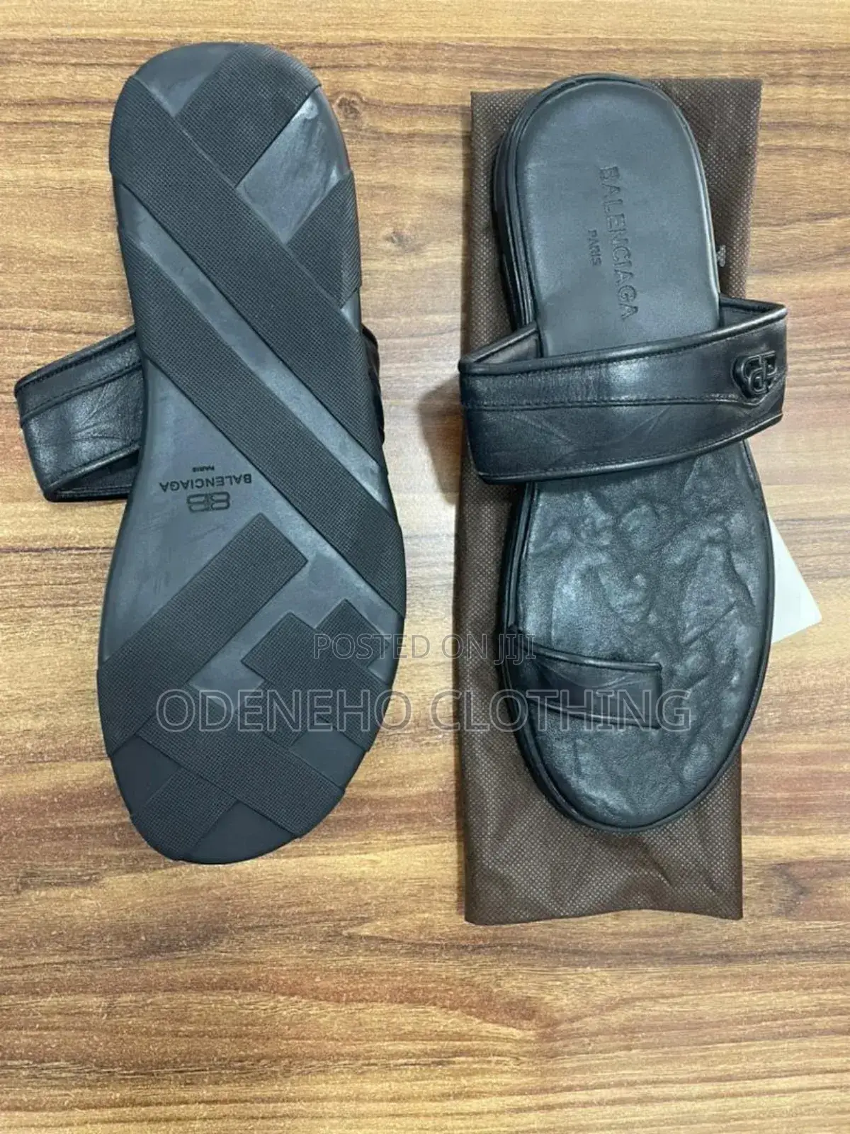 Formal Genuine Leather Slippers for Men