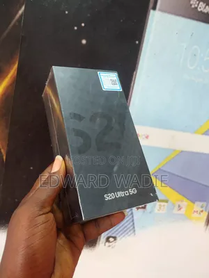 New Samsung Galaxy S20 Ultra 128 GB Black