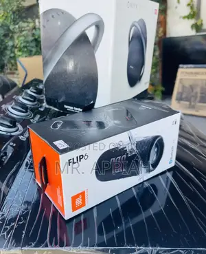 High Quality JBL Flip 6 Wireless Electric Speaker(Black).