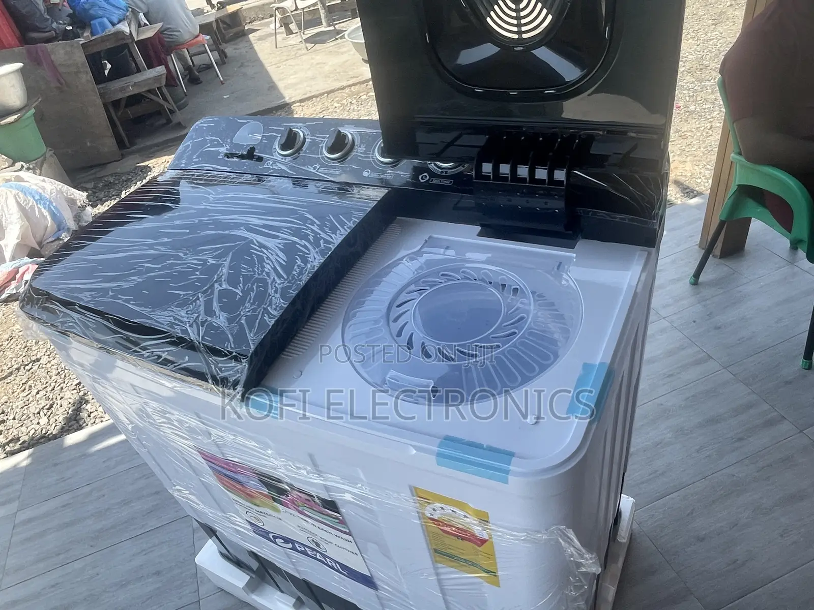 {Ensures a Cleaner Result}>> Pearl 18kg Washing Machine