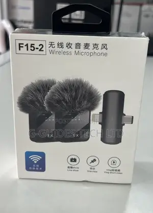 F15-2 Wireless Microphone 2 In 1, Type-c/iPhone Wireless Mic