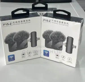 F15-2 Wireless Microphone 2 In 1, Type-c/iPhone Wireless Mic