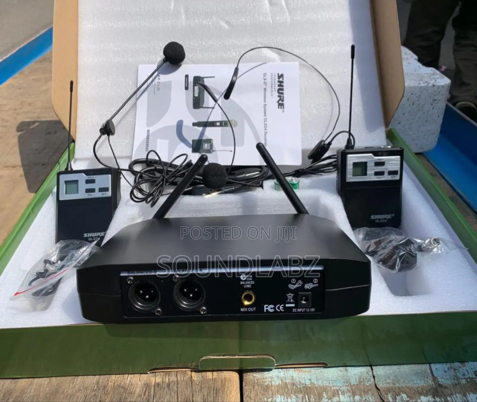 Shure Glxd4 2in1 Digital Wireless Lapel Microphone