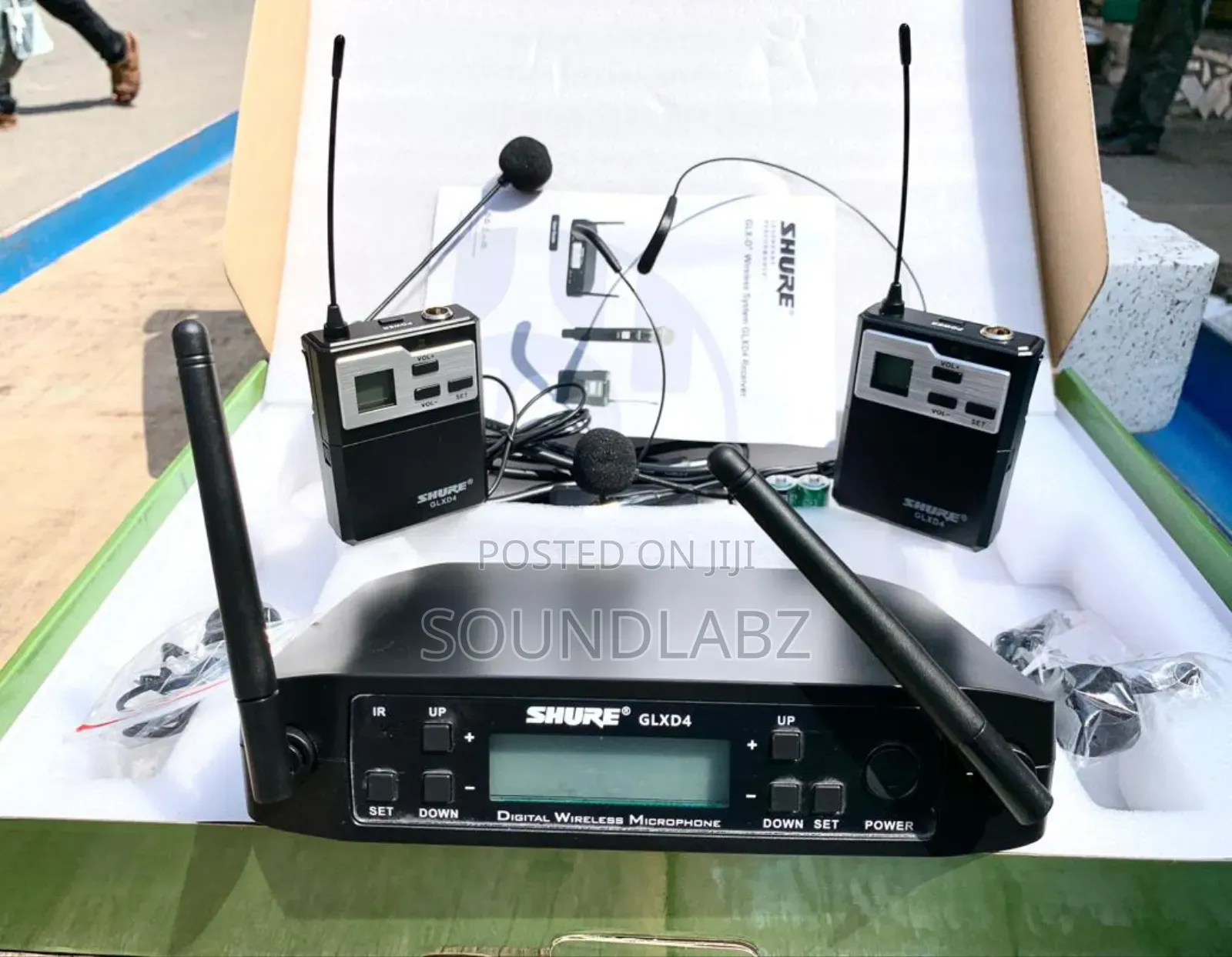 Shure Glxd4 2in1 Digital Wireless Lapel Microphone
