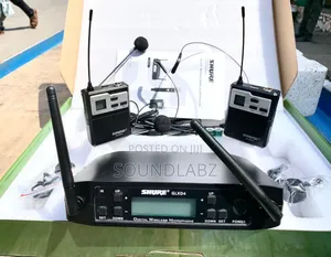 Shure Glxd4 2in1 Digital Wireless Lapel Microphone