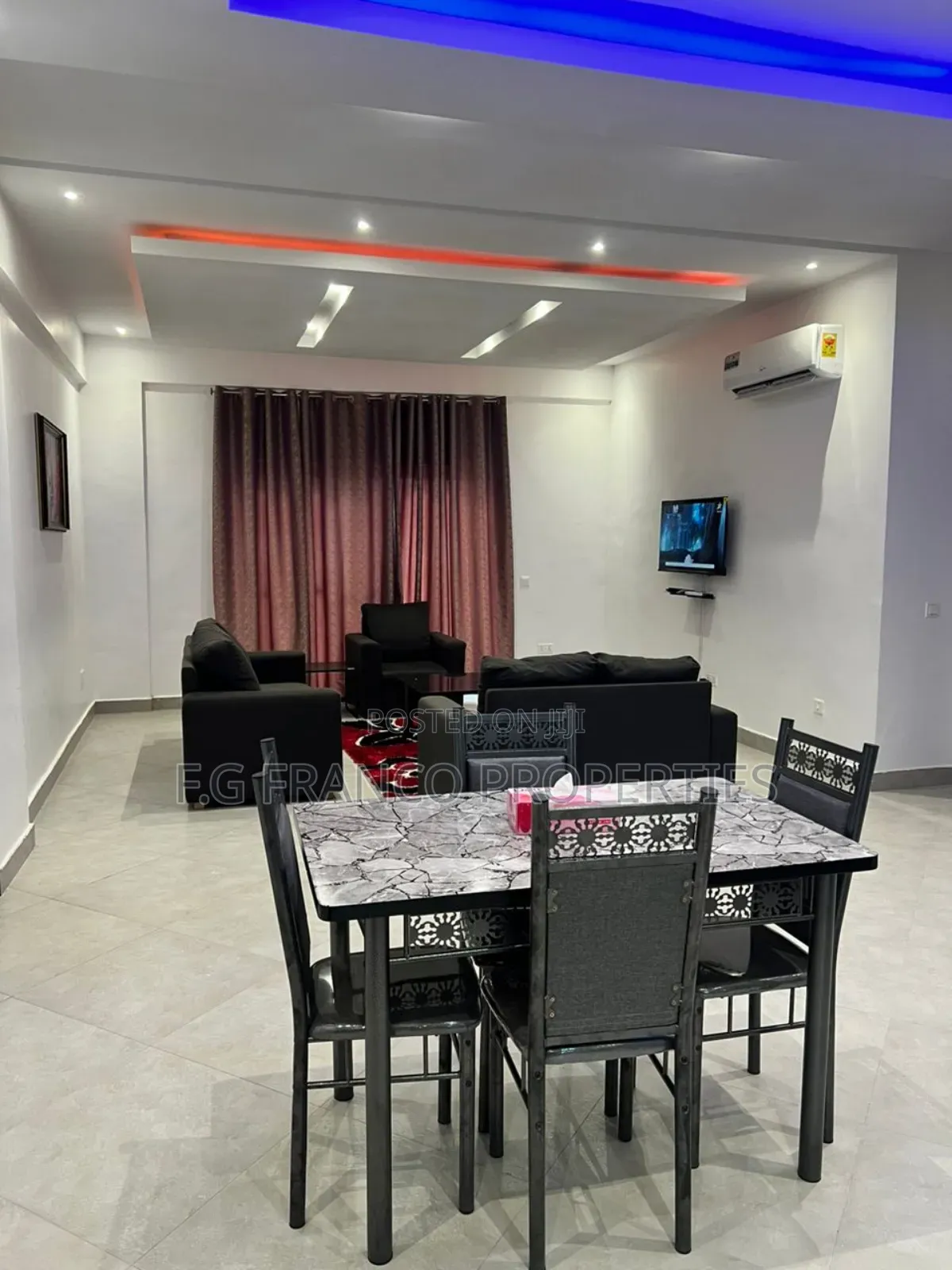 Furnished 2bdrm Apartment in Kg. Franco, East Legon for rent