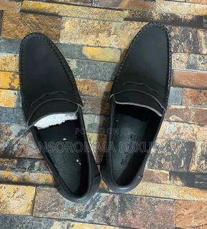 Timberland Leather Black Shoes for Big Men
