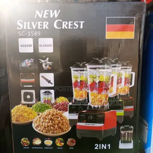 New Silver Crest 2 in 1 Blender