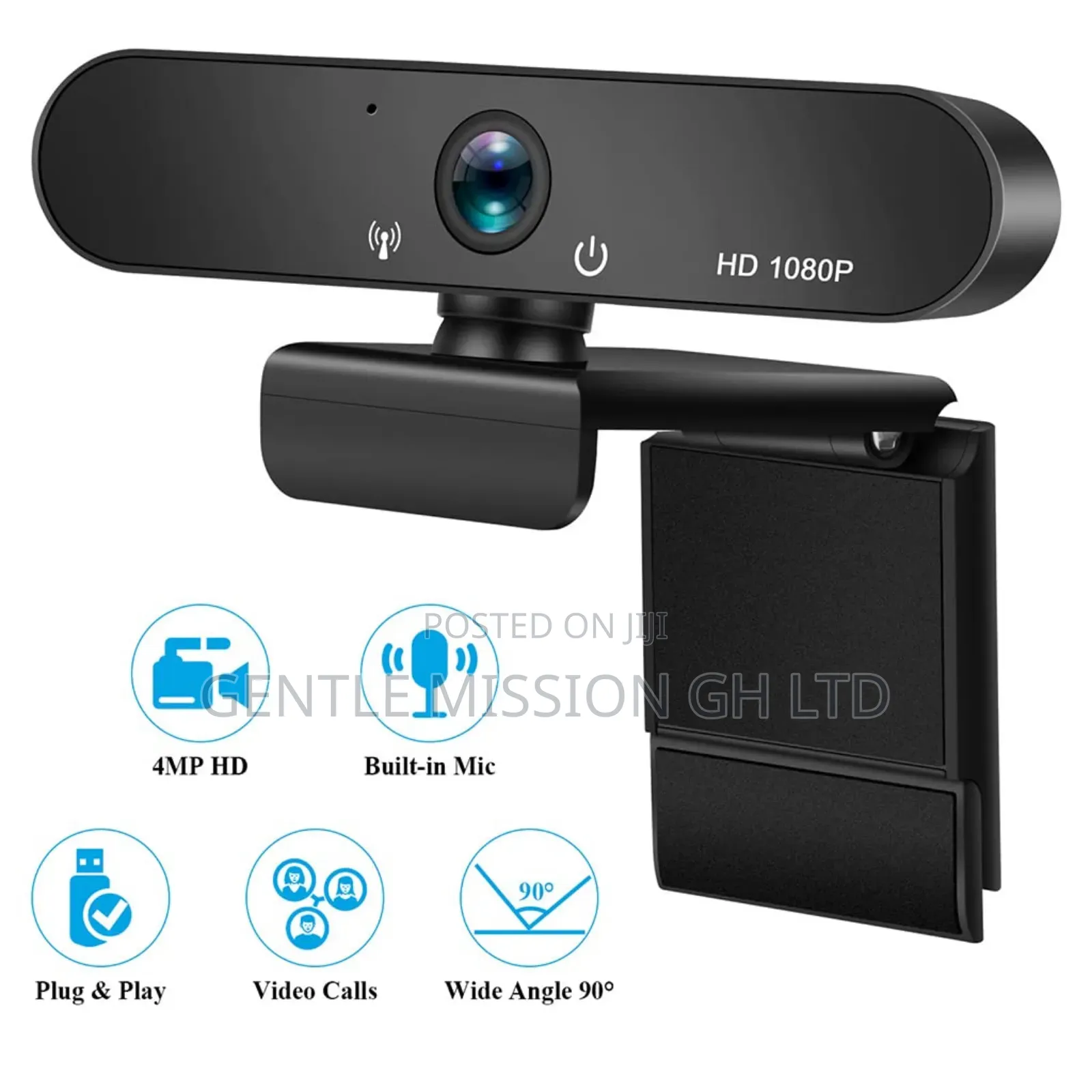 1080P Video Webcam for Laptop PC