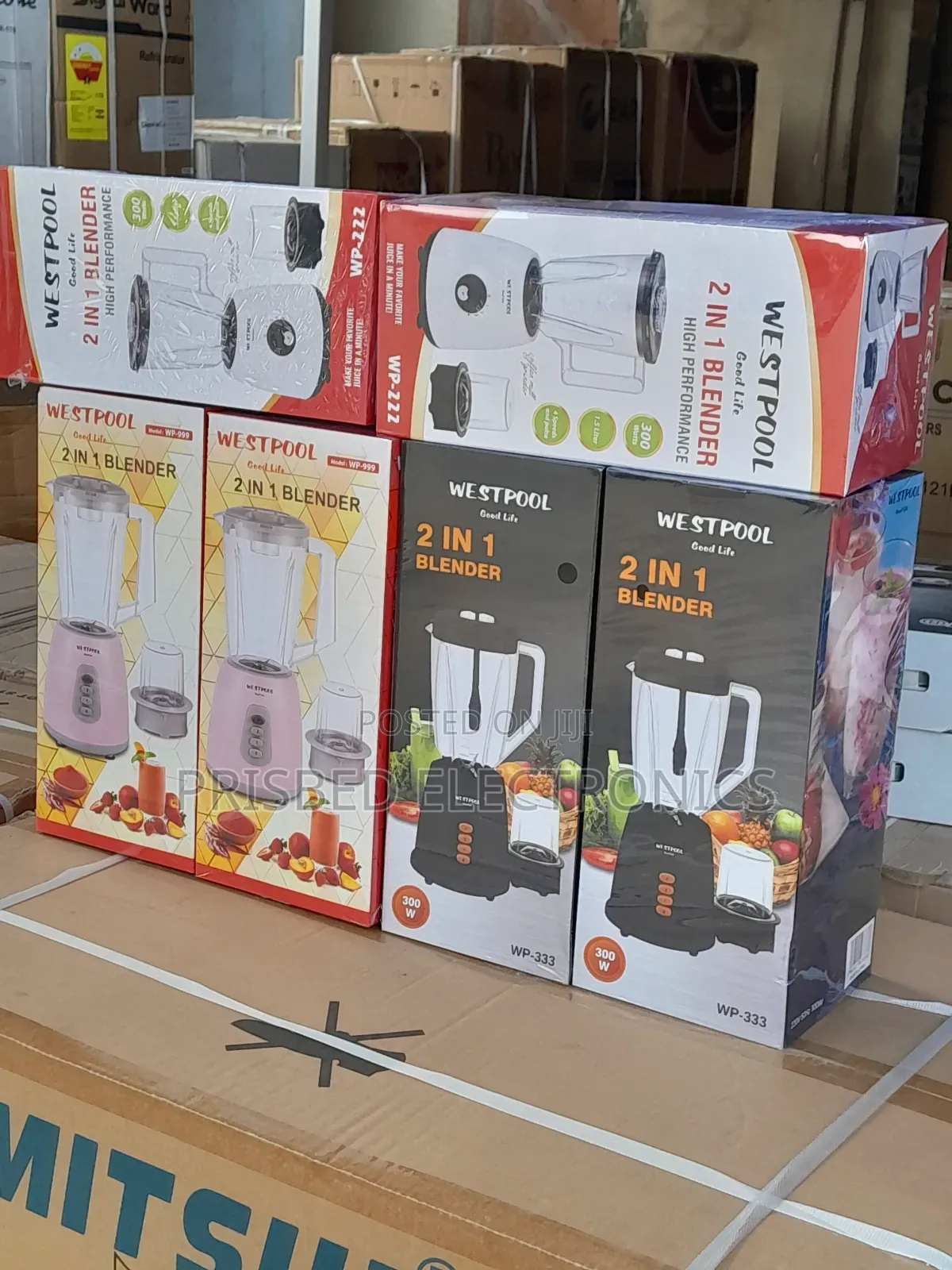 Westpool Durable Blender With Grinder 300w