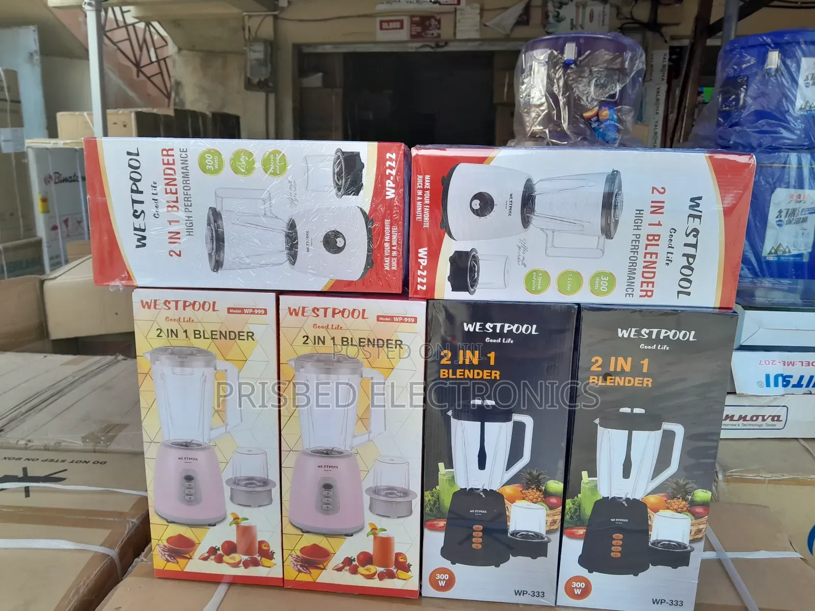 Westpool Durable Blender With Grinder 300w
