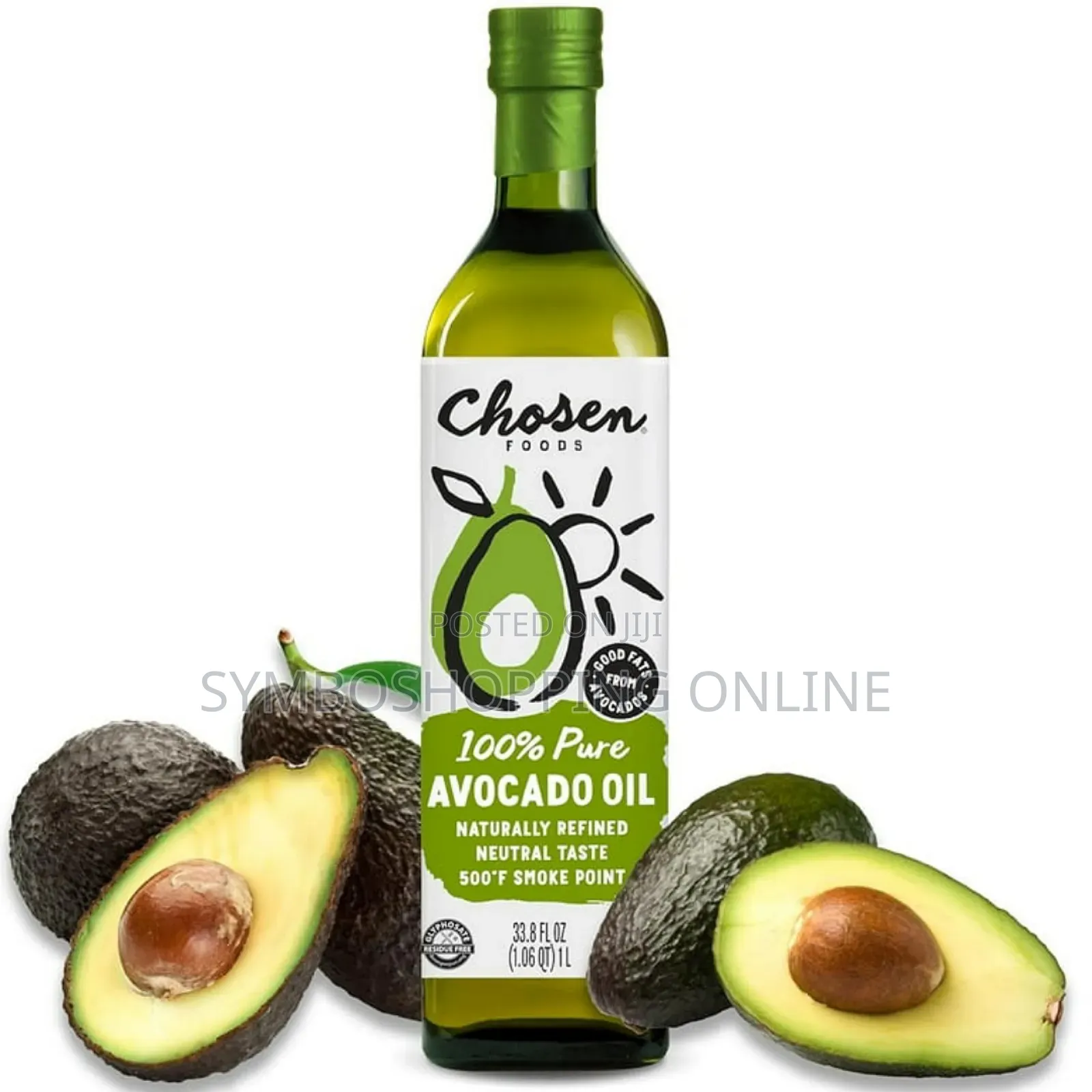 Chosen Foods 100% Pure Avocado Oil 1 Liter