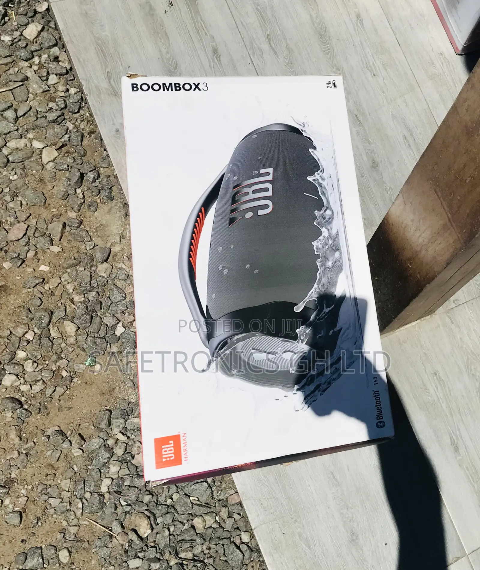 Original and Best Woofer Bluetooth JBL Boombox 3 180 Watts