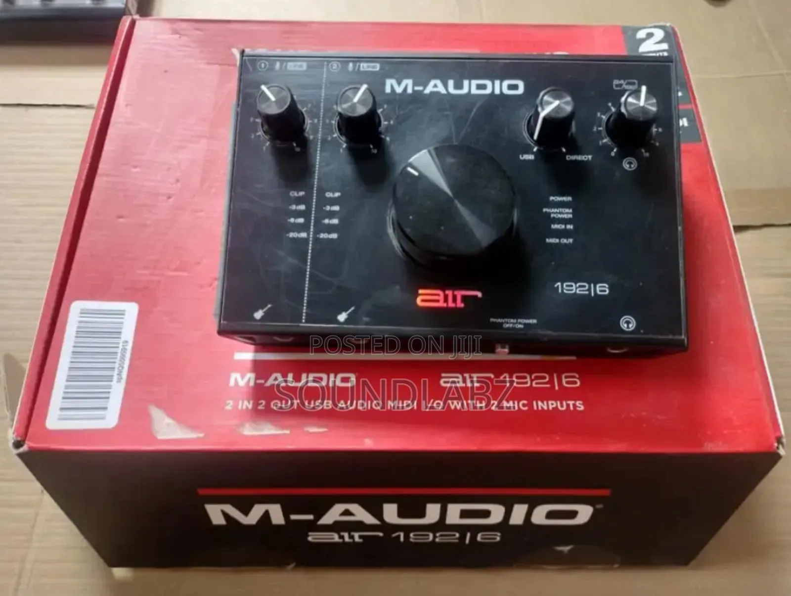 M-Audio AIR 192/6 USB C MIDI Audio Interface