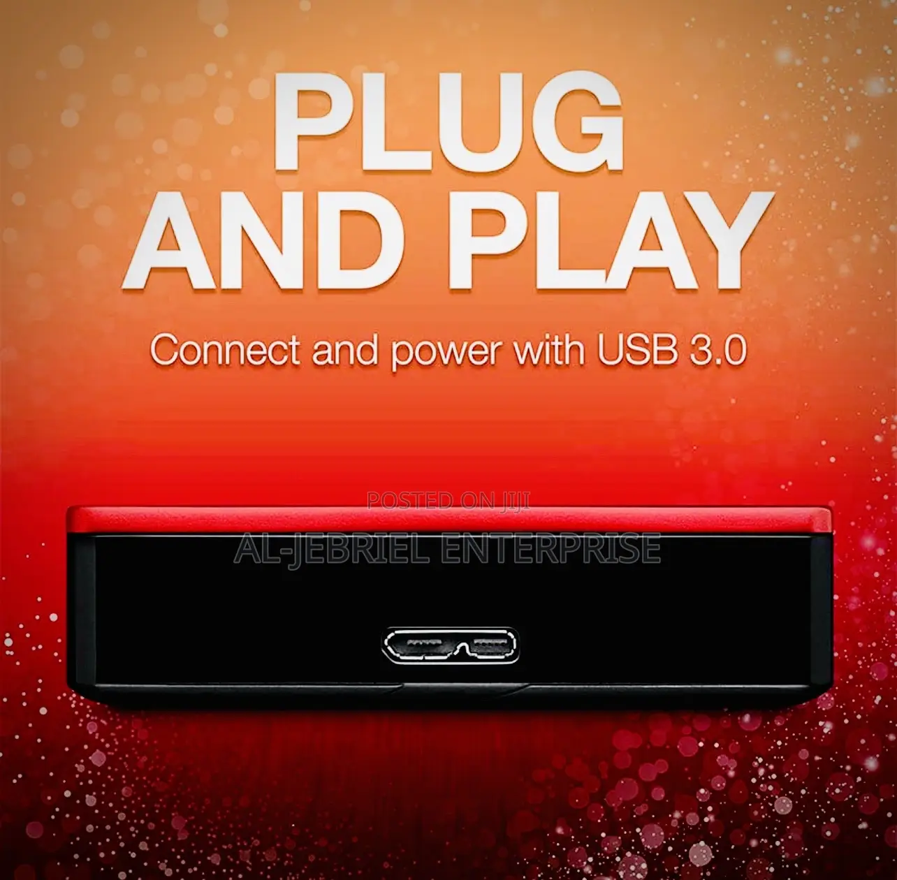 External 4TB Seagate External HDD Backup Plus Slim