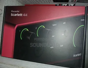 Focusrite Scarlett 4i4 3rd Gen USB Audio Interface