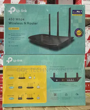 Tp-Link 3in1 Wireless Router 450mbps Router/ Range Extender