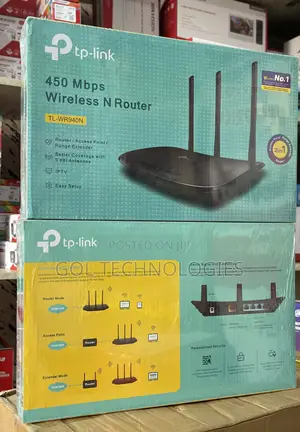 Tp-Link 3in1 Wireless Router 450mbps Router/ Range Extender