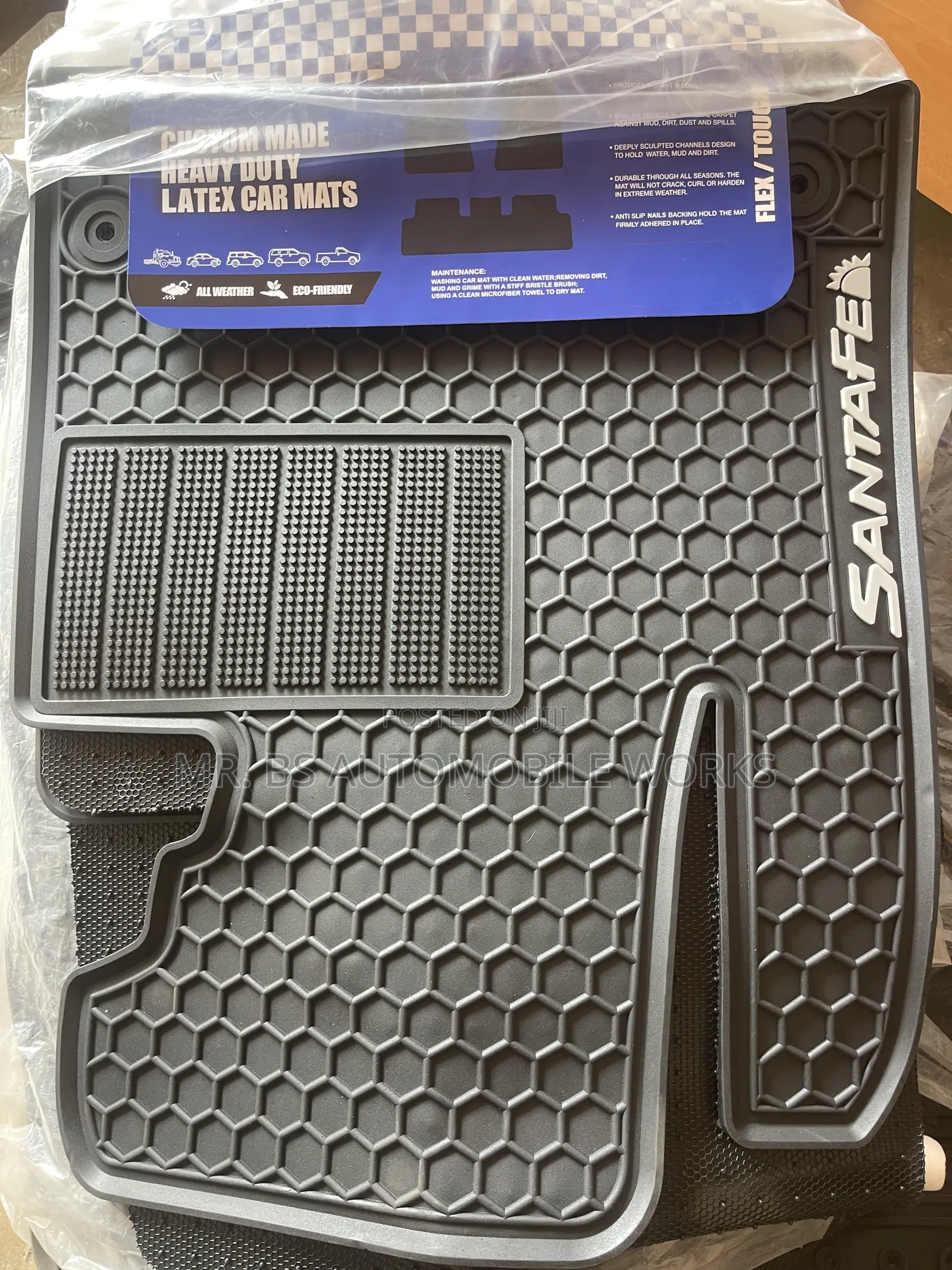 Hyundai Santa Fe Floor Mats (Carpets) 2013 To 2017 5 Seats