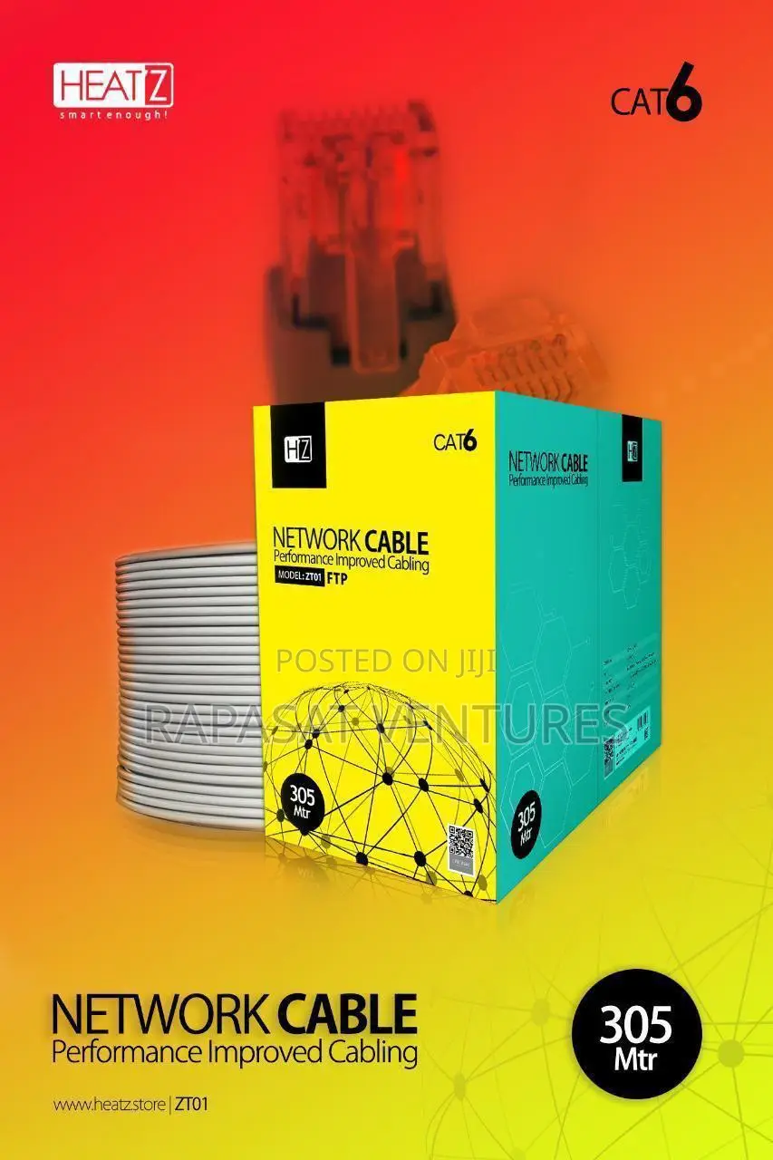Heatz Cat 6 FTP Cable 305M