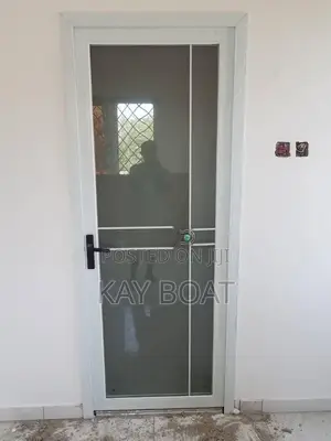An Installed Glass Door