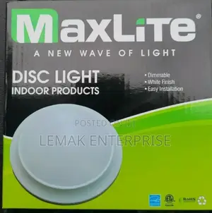 Ceiling Light Maxlite 12 Watt Equivalent to 40 Watt