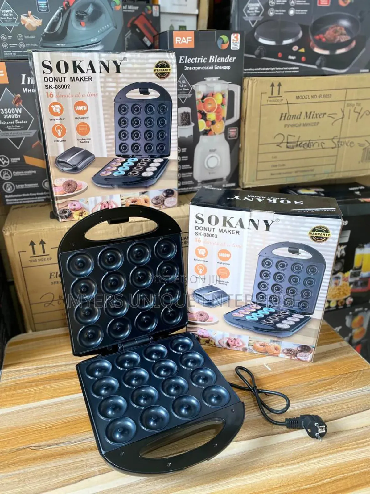 16holes Doughnut Machine Sokany