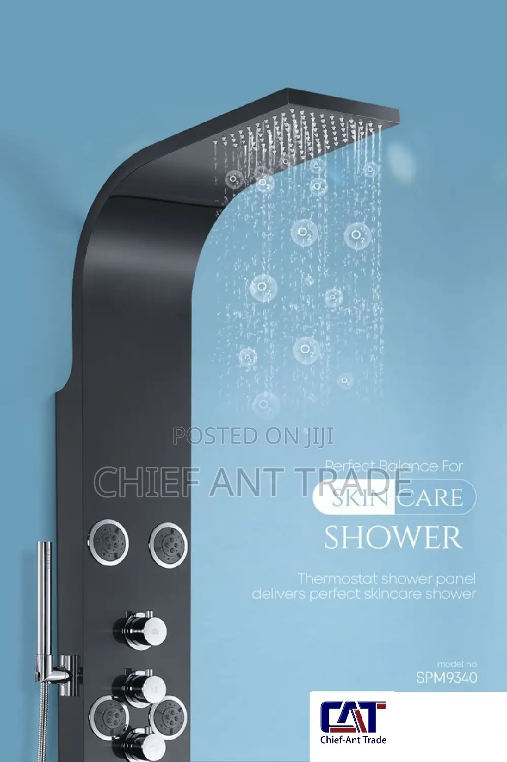 Shower Bow Black