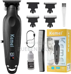 Kemei Km-2293 Skin Barbering Machine Detailer Beard Trimmer