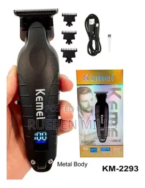 Kemei New Design Hair Cutter Beard Trimmer Barbering Machine