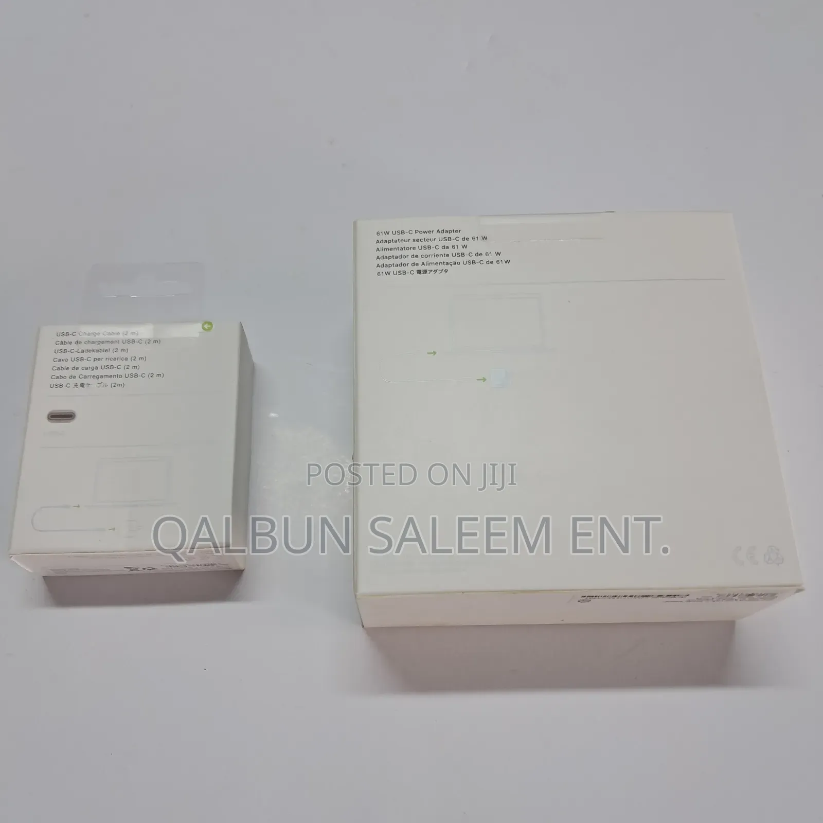 Apple 61W USB-C Adapter With 2 Metres Cable for 12" 13" 14"